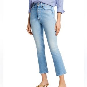 Mother The Tripper High Rise Ankle Flare Jeans